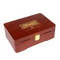 Home Decoration Europe Lockable Pine Medium Hand-Carved Wooden Treasure Jewelry Storage Box for Craft