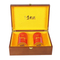 Wholesale Custom Luxury Wooden Packaging Gift Storage Boxes Brand Premium Wine Liquor Double Bottle Box