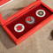 Wholesale OEM Wooden Breastpin Crafts Keepsake Box and Handcrafted Brooch Wooden Boxes for Memorabilia Storage