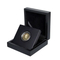 Elegant Black Square Coin Holder Gift Box for Collectors
