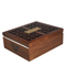Handmade Eco-Friendly Flip Custom Logo Hollowed-out Design Packaging Box Luxury Gift Storage Wine Craft Wooden Box Wooden Bamboo Boxes