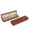 Custom Logo Wooden Necklace Ring Boxes Jewelry Set Packaging Box