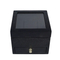 Transparent Acrylic Design Luxury Sustainable Wooden Empty Jewelry Watch Storage Box Wood Women Watch Gift Box Case with Drawers