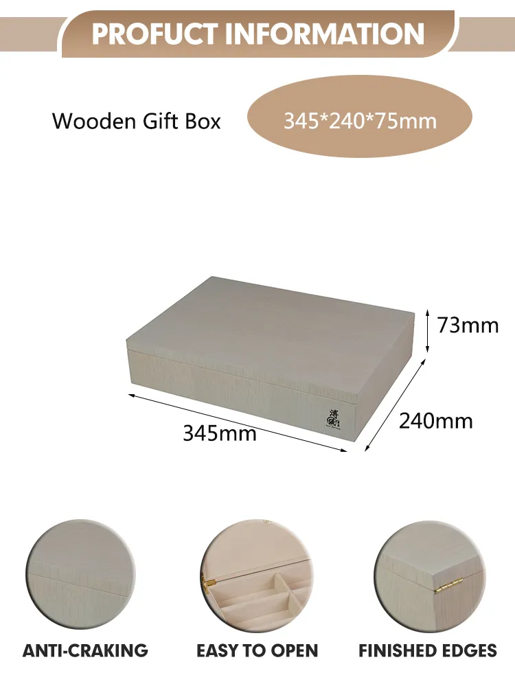 Stylish White MDF Sunglasses Organizer with Custom Logo