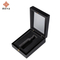 Elegant Custom Black and Grey Perfume Gift Set with Wooden Lid