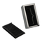 Custom Luxury 1-Slot Black Wooden Watch Storage Box with Gold Lacquer Paint Bottom Lock for Brand Logo Gift Packaging