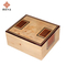 Premium Mahogany Cigar Box with Custom Logo for 35 Cigars