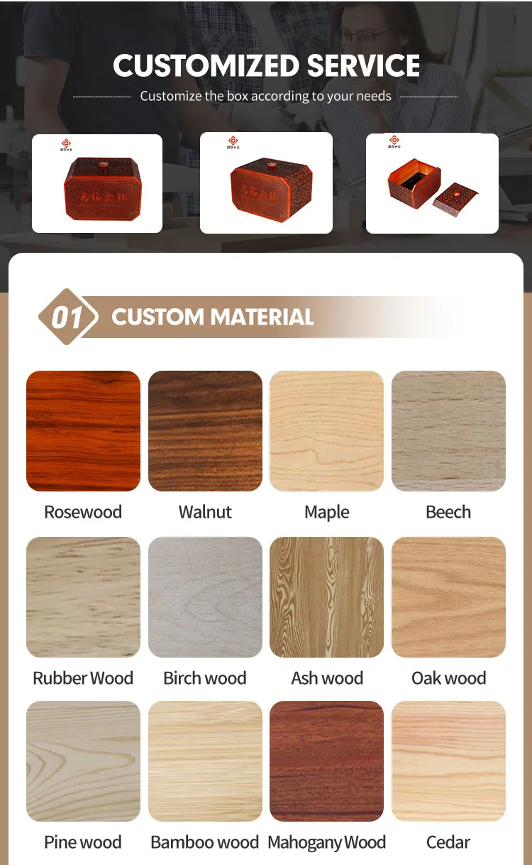 Elegant Personalized Wooden Jewelry Box for Unique Gifts