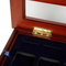 Elegant Rosewood Gift Box for Engraved Commemorative Coins