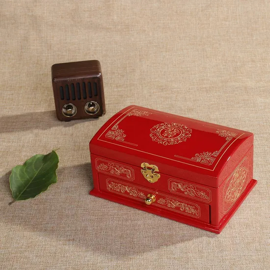Elegant Wooden Box for Custom Fashion Jewelry and Watches