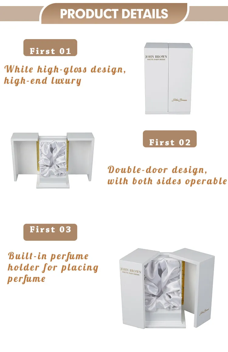 Custom MDF Wood Package Gift Storage Wood Packaging Display Box Luxury Perfume Wooden Box for Perfume Select
