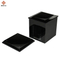 Elegant Solid Wood Bamboo Pet Urn with Sliding Lid