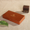 Elegant Solid Wood Jewelry Box for Gift Packaging and Coin Collection