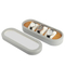 Elegant Wooden Watch Box with Transparent Design and Golden Hinge