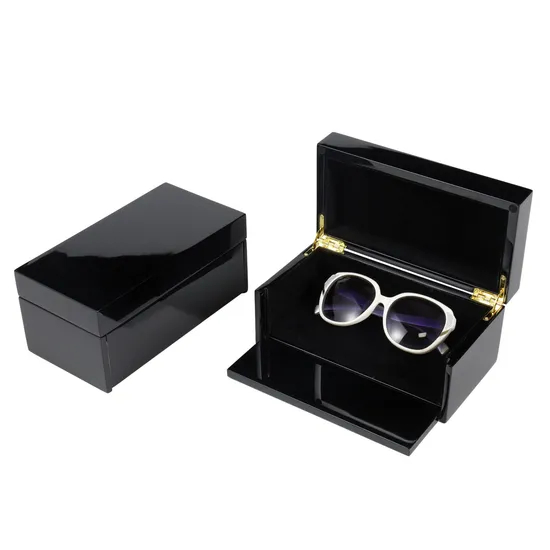 Wooden Sunglasses Organizer Box Eyewear Display Eyeglass Case Glasses Storage Box Sunglass Holder Gifts