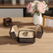 Factory Wholesale High Grade Eco-Friendly Square Single Gift Watch Case Unique MDF Wooden Watch Box Cotton Lining Zhihe