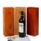 Wholesale Luxury Wine Brandy Liquid Storage Case Foldable Wood Packaging Wooden Gift Wine Box