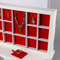 Wholesale Customized Glass Cover Ring Jewelry Display Case Box Wood Packing Gift Box with Lock