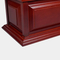 Factory Wholesale Birch Funeral Supplies Cremation Ashes Wooden Cinerary Casket Wooden Urns for Human Ashes