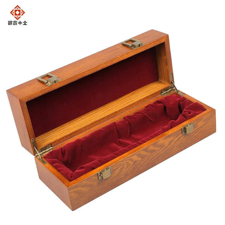 Elegant Wooden Jewelry Storage Box with Locking Lid