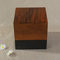 Elegant Customized Genuine Wooden Cremation Urn Souvenir European Style Wood Coffin Pet for Cherished Memories