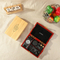 Factory Custom Christmas Gift Cosmetics Skin Care Products Bottle Container Luxury Packaging Container Wooden Box Logo Custom Piano Paint Wooden Box