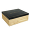 Custom Logo Luxury Champagne Gift Whiskey Wood Wine Single Bottle Wine Wooden Cases Box Clamshell Wooden Box