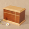 Eco-Friendly Handcrafted Wooden Casket Urn for Pet & Human Ashes - Personalized Memorial with Different Sizes