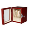 Wholesale Unique Solid Wood Mens Watch Box Organizer Vintage Single Slot Watch Display Case Mens Watch Box
