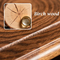 Zhihe Pet Ashes Urn Distinct Wood Grain Simple Striped Engravings Eco-Friendly Coating Custom Options Wooden Urn Box