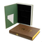 Custom Logo Commemorative Coin Display Box with Paper Book Design