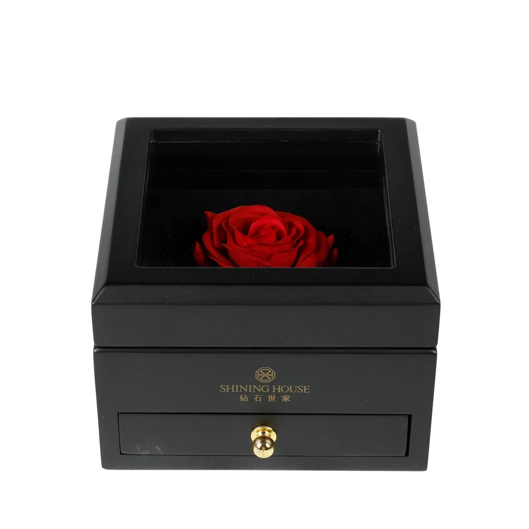 Wholesale Factory Price Wooden Single Watch Gift Box Wood Decorative Packaging Storage Case