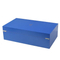 2025 New Arrival Custom blue Wooden Storage Box Luxury Large Wooden Boxes for Gifts Shoe Perfume