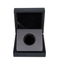 Elegant Black Square Coin Holder Gift Box for Collectors