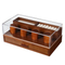 Custom Wooden Watch Box Luxury Multi-Slot Wooden Four Columns Watch Case and Wooden Gift Packaging Storage Box