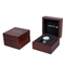 Luxurious High-End Red Lacquer Finish Wooden Packaging Display Gift Box for Single Watch