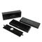 Eco-Friendly Black Lacquer Watch Organizer for Stylish Living