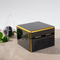Wholesale Factorary Price High Quality Removable Lining Custom Laser Logo Black Smart Watch Wooden Watch Boxes for Men