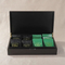 Wholesale Tea Box Handcrafted Airtight Seal Multi Compartments for Loose Tea Coffee Storage Natural Bamboo Lining Moisture Proof Desktop Organizer Gift for Tea