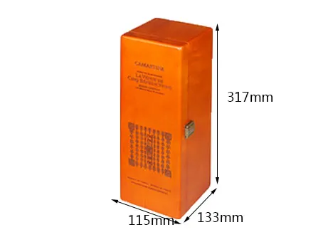 Factory Price Wholesale Safety Packaging Laser Logo Birch Solid Wood Wine Packaging Boxes Wine Box for Gift