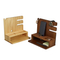 Multifunctional Wood Phone Docking Station Key Holder Jewelry Watch Organizer Luxury Custom Wood Storage Stand