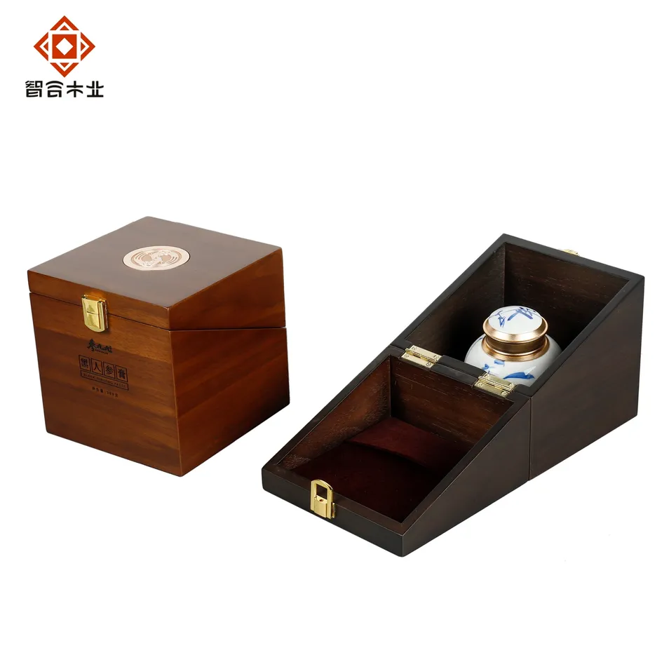 Stylish Wooden Gift Boxes for Organizing Pills and Cosmetics