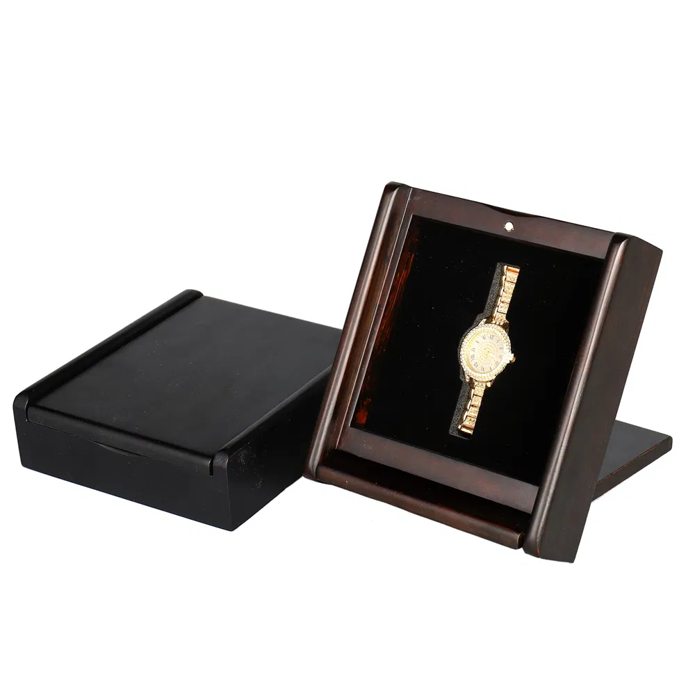 Wholesale OEM ODM Luxury Men's Wooden Watch Box Customizable for High-End Watches Packaging Case