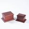 American Luxury Solid Wood Pet Urn & Casket Handmade with Carved Patterns Metal Funeral Storage Box Cremation Urn for Cats Dogs