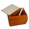 Beautiful Customizable Maple Wood Pet Memorial Urn for Loving Tributes