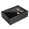 Elegant Wooden Watch Display Case with Acrylic Lid and 8 Dividers