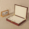Custom Luxury Brown Wooden Square Box for Perfume
