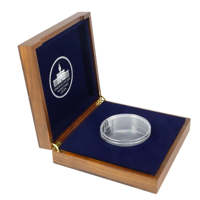 Wholesale High Quality Best Sale Customized Coin Dispplay Box Luxury Challenge Coin Storage Box
