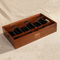 OEM Logo High Grade Gift Wine Box PU Leather Wood Premium Feel for Whisky Beer & Vodka
