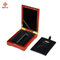 Luxury Rosewood Custom Laser Logo Single Badge Packaging Wooden Coin Box
